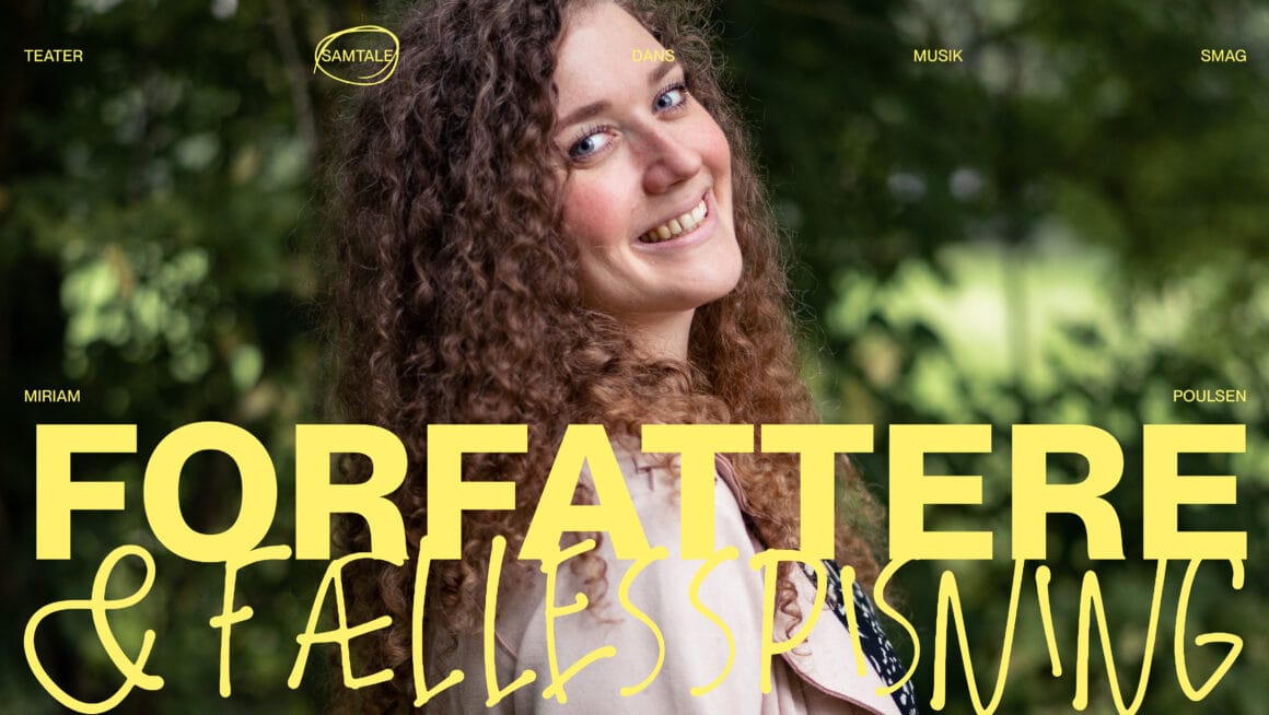 FORFATTERE & FÆLLESSPISNING: MIRIAM POULSEN: HEMMELIGHEDER