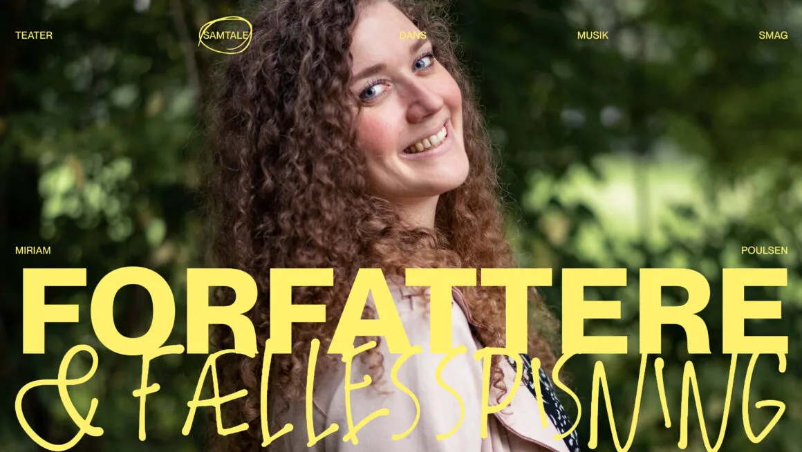 FORFATTERE & FÆLLESSPISNING: MIRIAM POULSEN: HEMMELIGHEDER