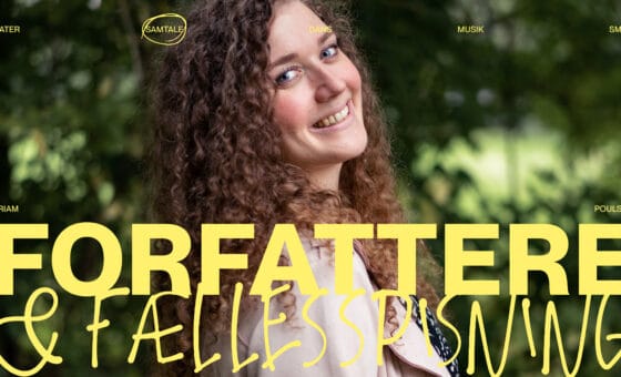 FORFATTERE & FÆLLESSPISNING: MIRIAM POULSEN: HEMMELIGHEDER