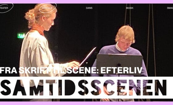 FRA SKRIFT TIL SCENE: EFTERLIV