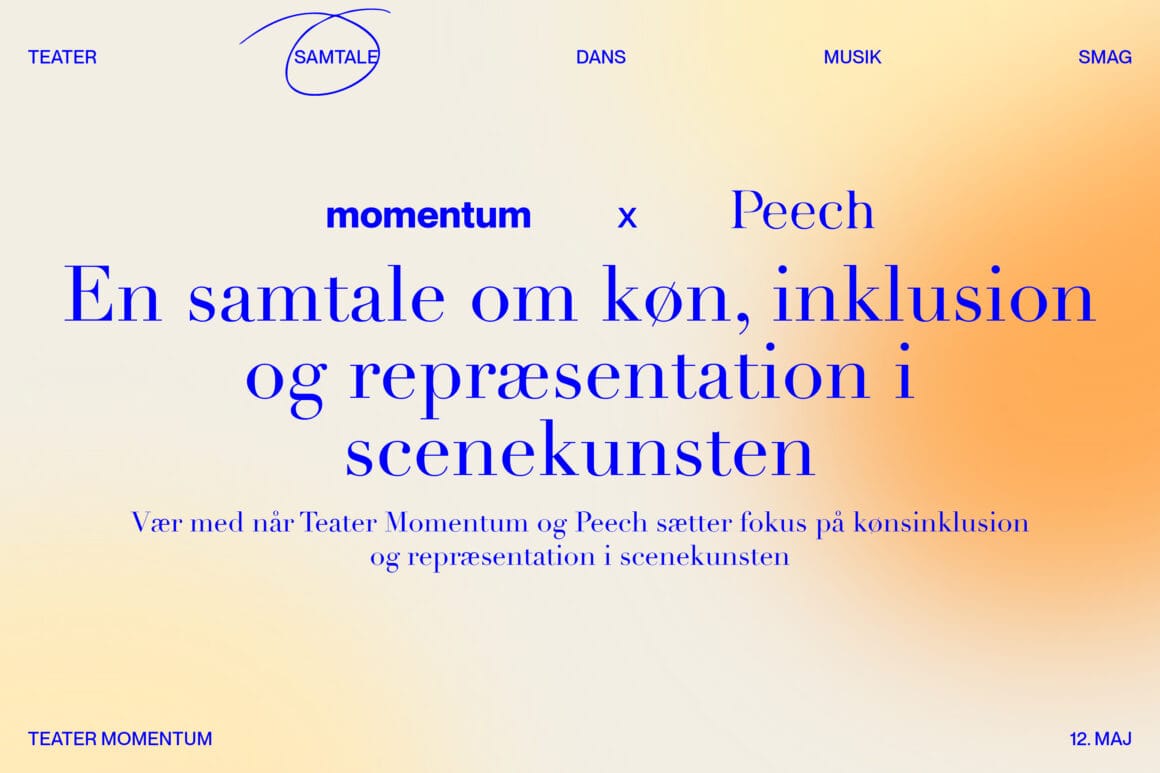 Peech – En samtale om køn, inklusion og repræsentation