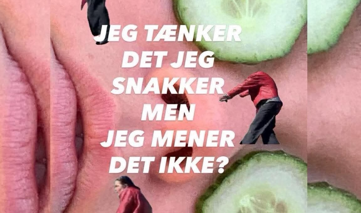 PLAKAT 1 HOT NOTHING PRODUCTIONS JEG TÆNKER DET JEG SNAKKER MEN JEG MENER DET IKKE?